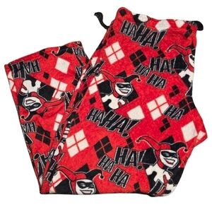 Batman Red and Black Women's Pajama Pants